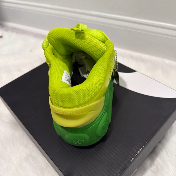 Puma lafrancè Yellow and Green Athletic Sneakers - Picture 4 of 5